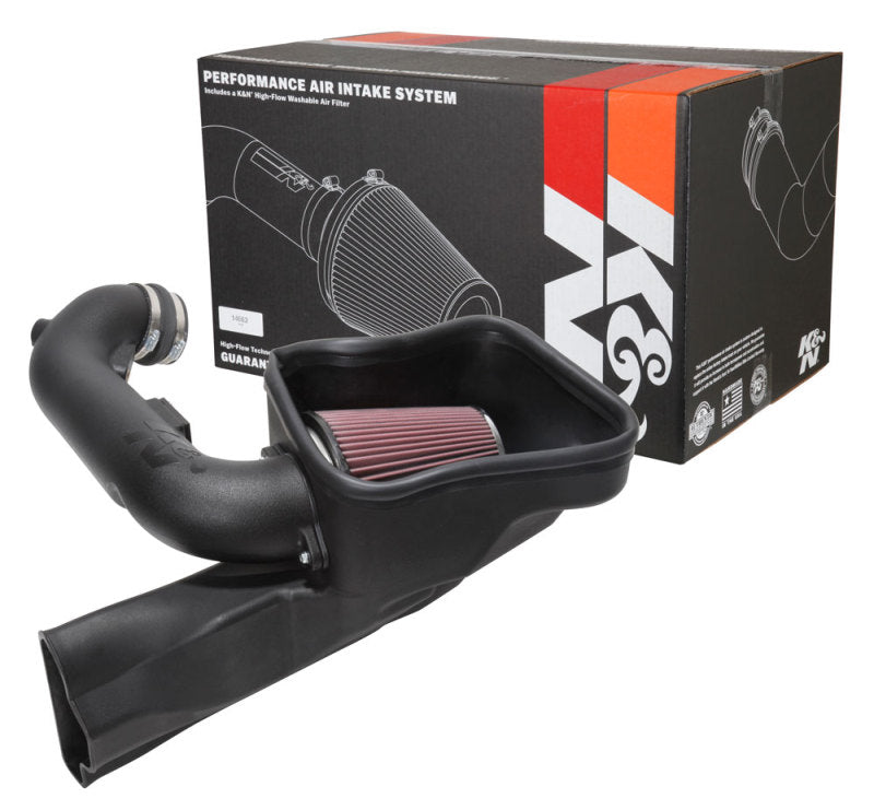 K&N Ford Mustang GT V8 5.0L F/I Aircharger Performance Intake