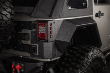 Load image into Gallery viewer, Rugged Ridge XHD Rear Armor Fenders Pair 4 Dr Jeep Wrangler JKU