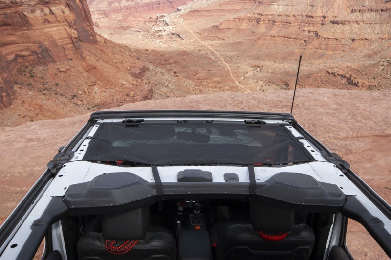 Rugged Ridge Eclipse Sun Shade Black Hard Top Jeep Wrangler JLU/JT
