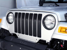 Load image into Gallery viewer, Rugged Ridge Billet Grille Inserts Black Jeep Wrangler
