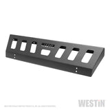 Westin 18+ Jeep Wrangler JL Front Bumper Skid Plate - Textured Black