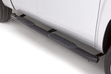 Load image into Gallery viewer, Lund Dodge Ram 2500 Crew Cab 4in. Oval Curved Steel Nerf Bars - Black