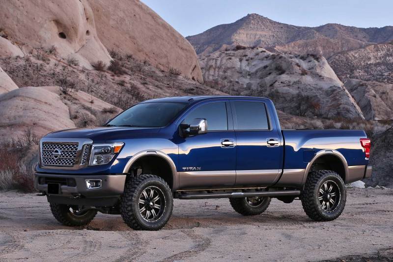 Fabtech 18+ Nissan Titan 4WD 6in Basic Sys w/Perf Shks
