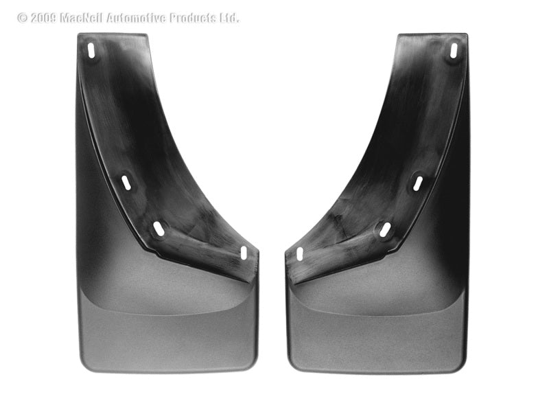 WeatherTech Chevrolet Silverado No Drill Mudflaps - Black