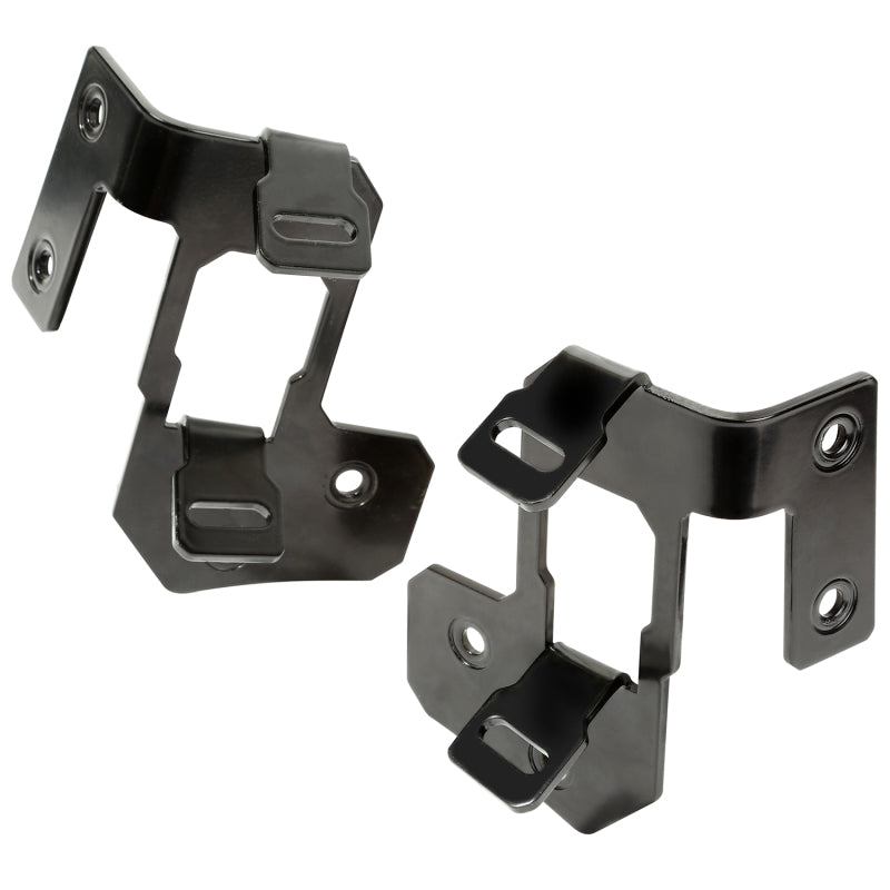 Rugged Ridge Jeep Wrangler JK Semi-Gloss Black A Pillar Light Mount