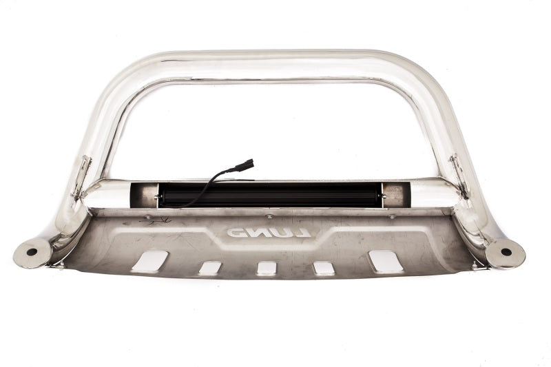 Lund Chevy Silverado 2500 Bull Bar w/Light & Wiring - Polished
