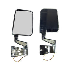 Load image into Gallery viewer, Rugged Ridge Jeep Wrangler YJ/TJ Chrome Door Mirror Kit w/ LED Turn Signal