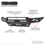 Westin 16+ Chevy/GMC  Silverado/Sierra 1500 Pro-Mod Front Bumper