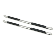 Load image into Gallery viewer, Westin 2005+ Toyota Tacoma Double Cab Platinum 4 Oval Nerf Step Bars - SS