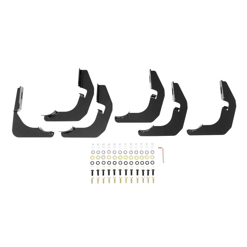 Westin Ford SuperCrew PRO TRAXX 4 Oval Nerf Step Bars - Black