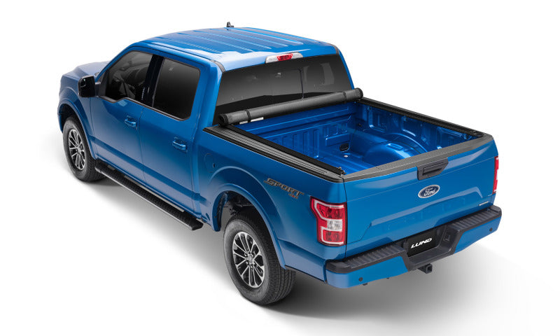 Lund Ford Ranger (5ft Bed) Genesis Elite Roll Up Tonneau Cover - Black