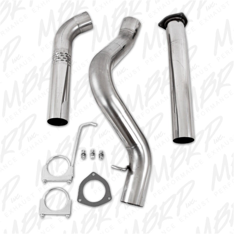 MBRP Chevy/GMC 2500/3500 Duramax LMM 4in Filter Back Single Side T409 No Muffler