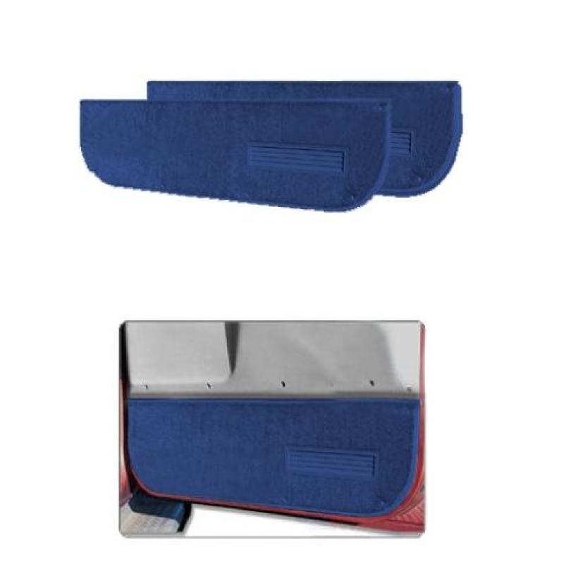 Lund Ford Bronco (2Dr 2WD/4WD) Pro-Line Full Flr. Replacement Carpet - Blue (2 Pc.)