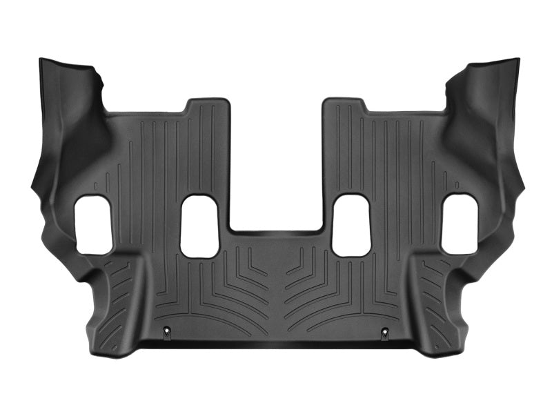 WeatherTech Infiniti QX80 w/ 2nd Row Bucket Seats 3nd Row FloorLiner - Black