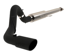 Load image into Gallery viewer, MBRP Ford F-150 2.7L / 3.5L EcoBoost 4in Cat Back Single Side Black Exhaust System