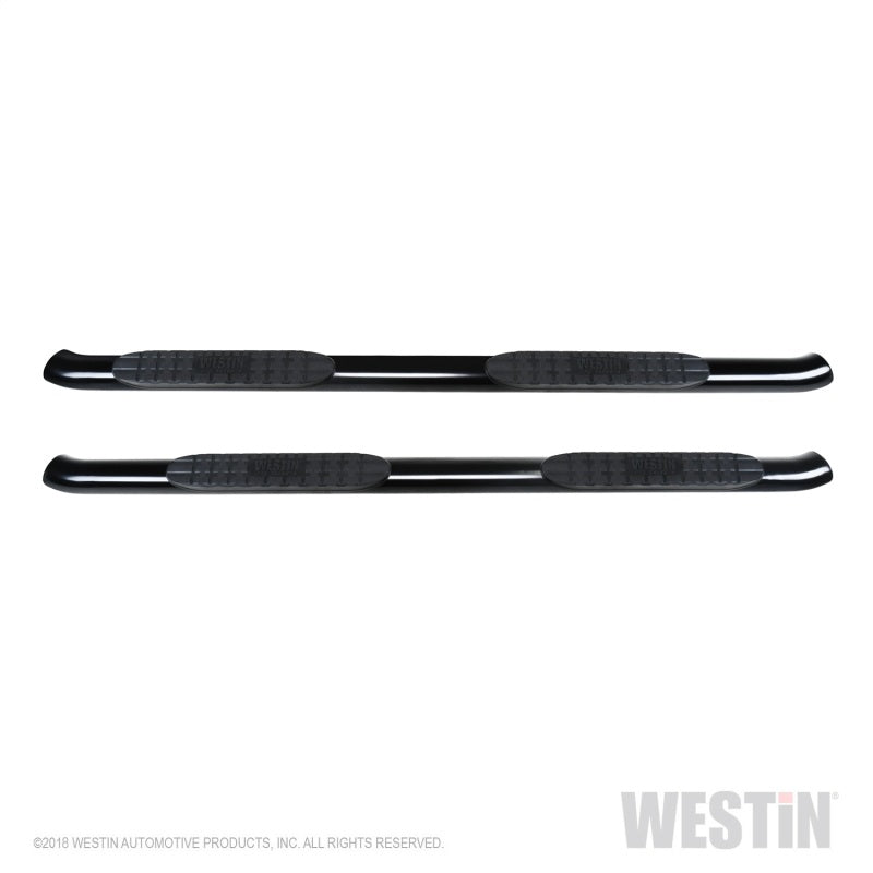 Westin Chevrolet Silverado/Sierra 1500 Crew Cab Non LD PRO TRAXX 4 Oval Nerf Step Bars - Black