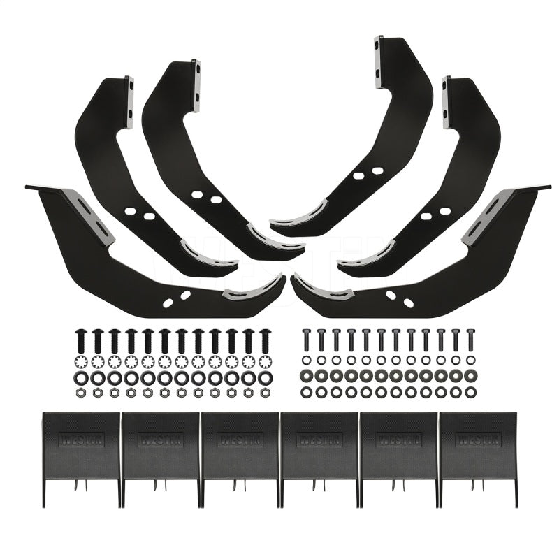 Westin Nissan Frontier Crew Cab PRO TRAXX 4 Oval Nerf Step Bars - Black
