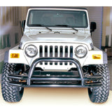 Rugged Ridge 3-In Dbl Tube Front Bumper w/ Hoop CJ / Jeep Wrangler