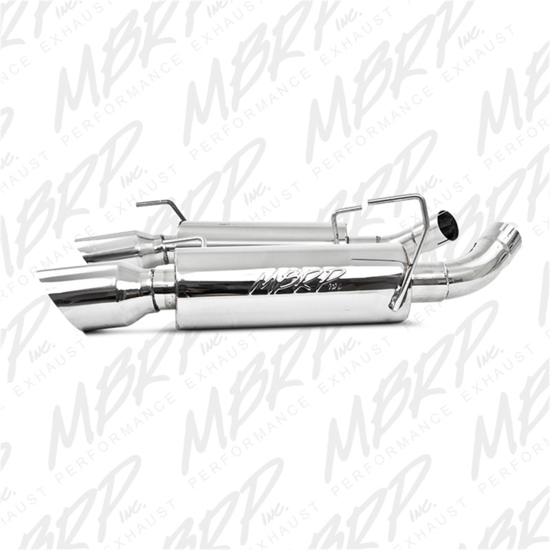MBRP Ford Mustang GT 5.0/Shelby GT500 Dual Mufflers Axle Back Split Rear T304