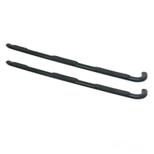 Load image into Gallery viewer, Westin 15+ Chevy Silverado 25/3500 Dbl Cab(6.5ft)/Dually (8ft) Platinum 4 Oval WTW Nerf Step Bars - Blk