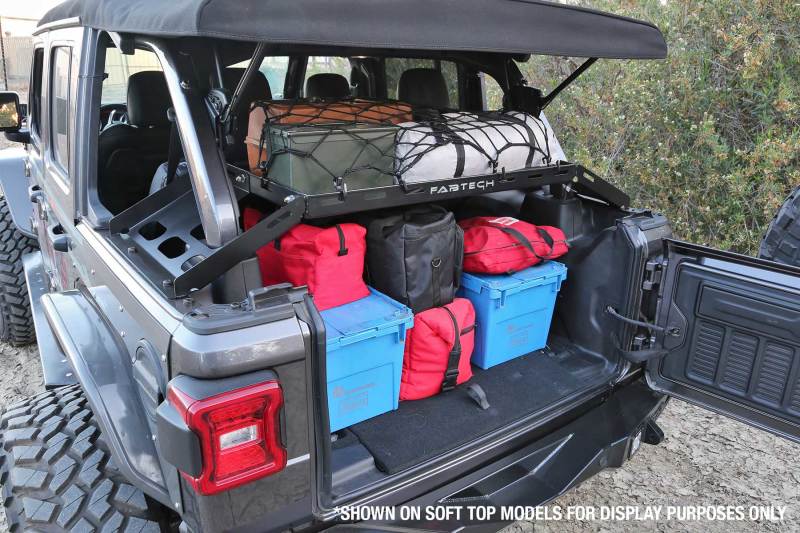 Fabtech 18+ Jeep JL 4WD 4-Door Interior Cargo Rack