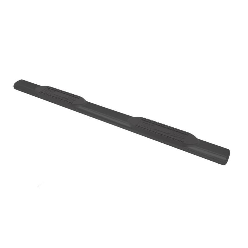 Lund Chevy Silverado 1500 Ext. Cab 6in. Oval Straight Black Nerf Bars - Black