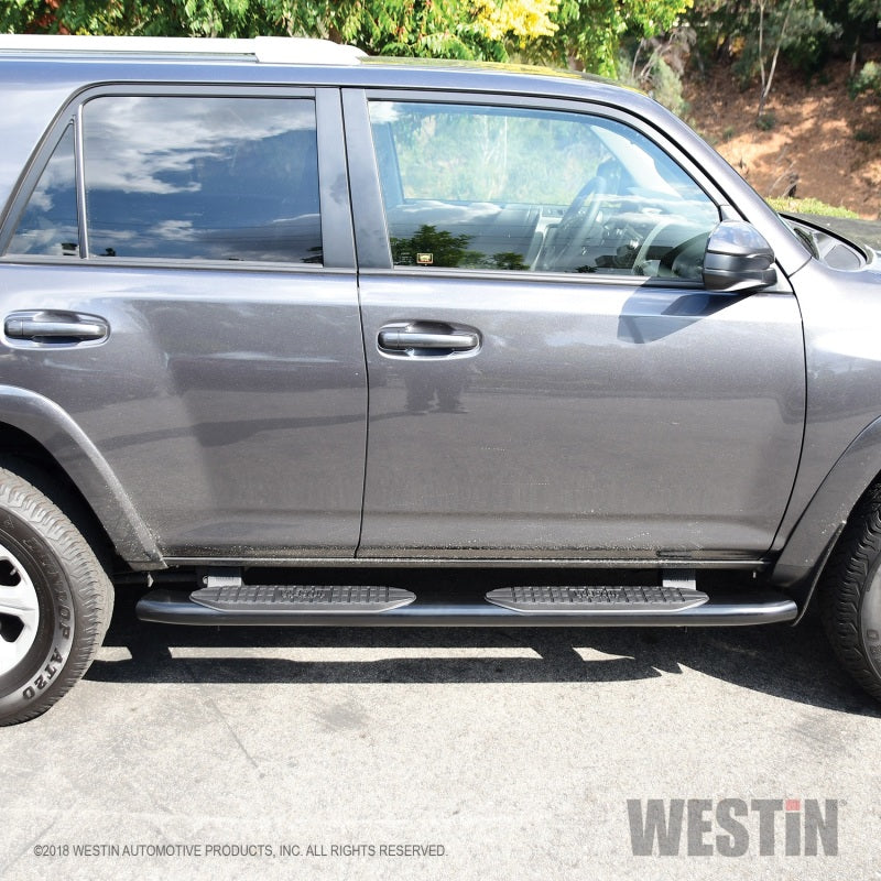 Westin 2014+ Toyota 4Runner SR5 PRO TRAXX 5 Oval Nerf Step Bars - Black