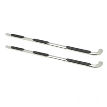 Load image into Gallery viewer, Westin Ford F-150 SuperCab (6.5ft Bed) Platinum 4 Oval WTW Nerf Step Bars - SS