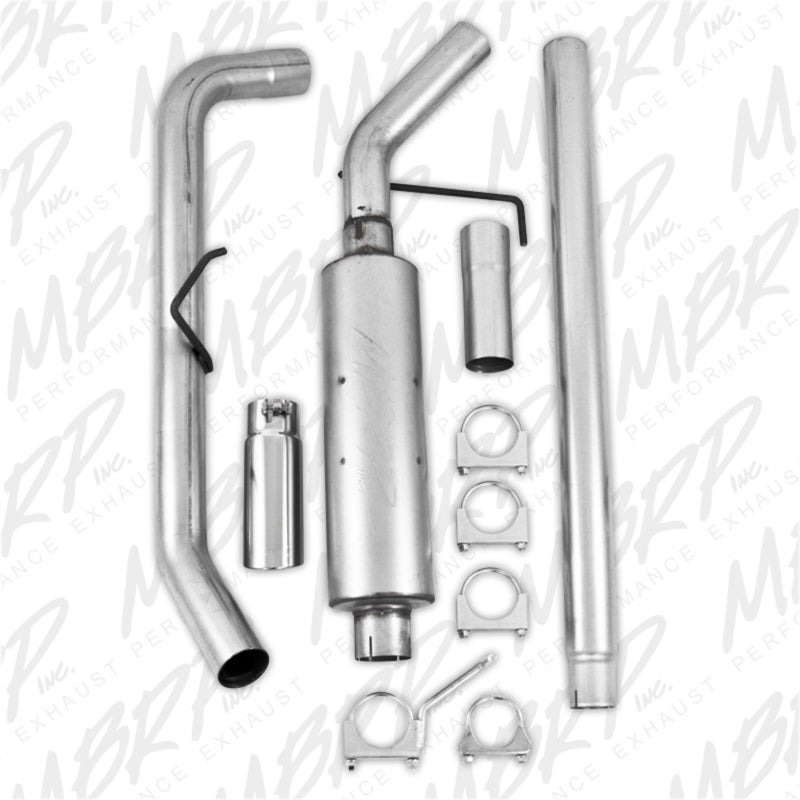 MBRP Ford F150 EC/CC-SB Cat Back Single Side