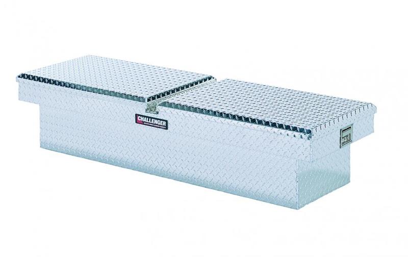 Lund Chevy Colorado Ext. Cab (All Beds Gull-Wing Crossover) Challenger Tool Box - Brite