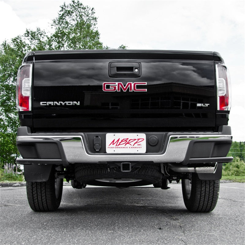 MBRP Chevy/GMC Colorado/Canyon 2.5L & 3.6L Black Coated 3in C/B Single Side Exit