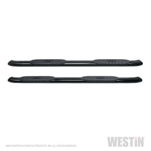 Load image into Gallery viewer, Westin Chevrolet Silverado/Sierra 1500 Crew Cab Non LD PRO TRAXX 5 Oval Nerf Step Bars - Black