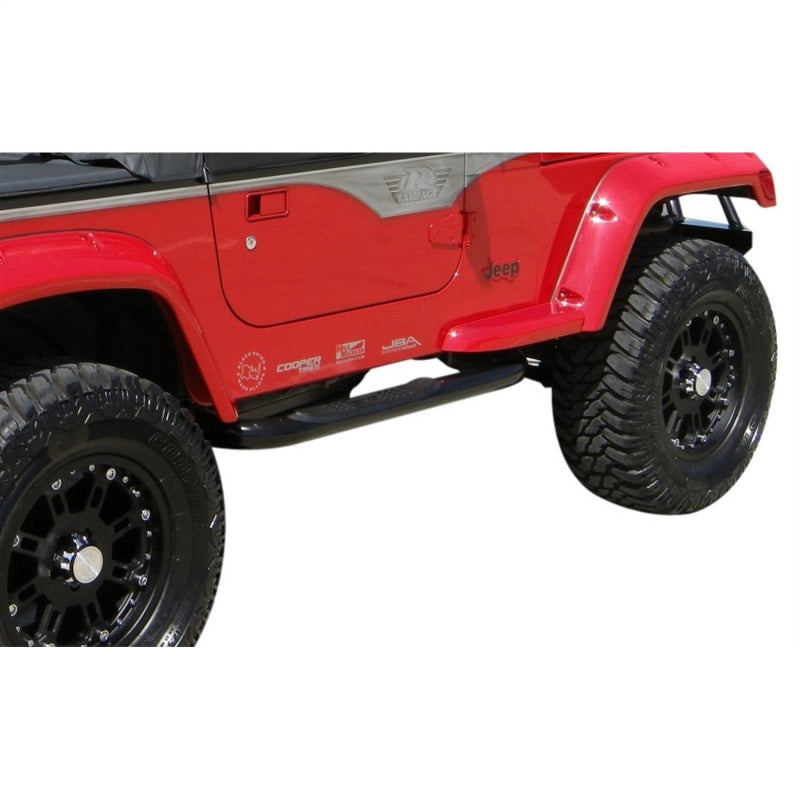 Rampage Jeep Wrangler(YJ) 3 Inch Round Nerf Bar - Black