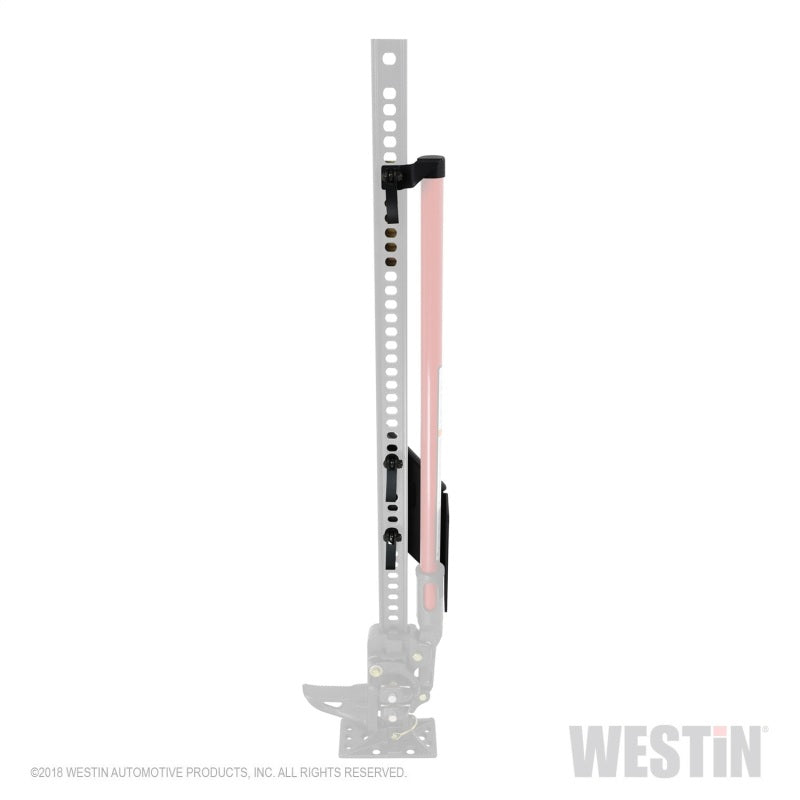 Westin 07+ Jeep Wrangler JK WJ2 Off-Road Jack Mount - Textured Black