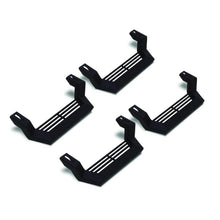 Load image into Gallery viewer, Rampage Jeep Rock Rail Short Step Universal 4 Piece Set - Black