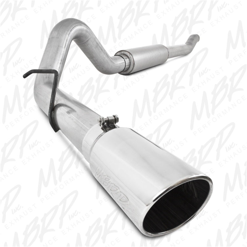 MBRP Ford F-250/350 6.0L EC/CC Cat Back Single Side (Stock Cat)