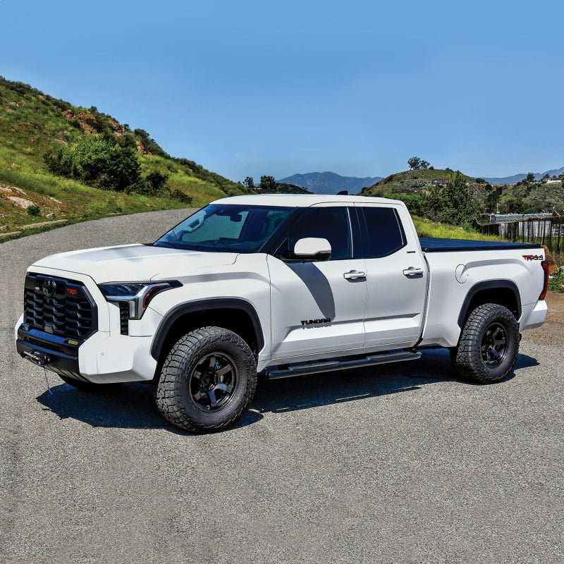 Westin Toyota Tundra Double Cab PRO TRAXX 4 Oval Nerf Step Bars - Black