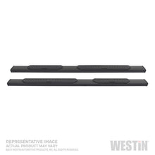 Load image into Gallery viewer, Westin 19+ Chevrolet Silverado 1500 DC R5 Nerf Step Bars - Blk