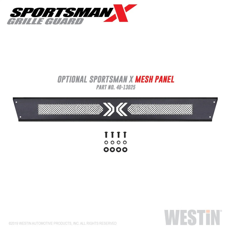 Westin 14+ Toyota Tundra Sportsman X Grille Guard - Textured Black