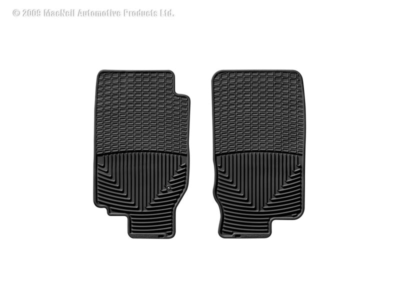 WeatherTech Ford Explorer Front Rubber Mats - Black