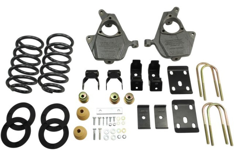 Belltech LOWERING KIT Chev/GM Silverado/Sierra Std Cab 2WD 3in or 4in Frnt/7in Rear w/o Shocks