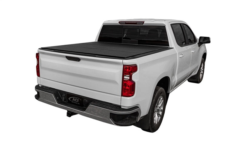 Access LOMAX Tri-Fold Cover Black Urethane Finish Split Rail 09+ Ram 1500 - 6ft 4in Bed
