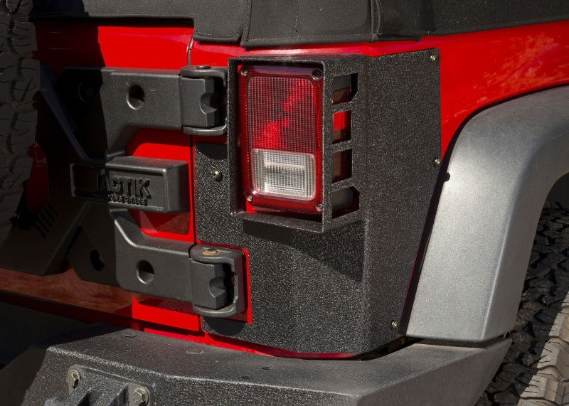 Rugged Ridge XHD Corner Guard Rear Jeep Wrangler JK 2-Door