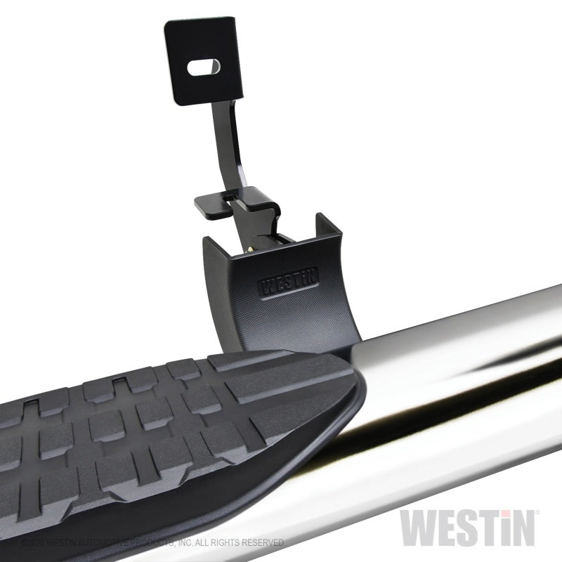 Westin Chevy Silverado 2500 Crew Cab (6.5ft Bed) PRO TRAXX Nerf Step Bars - Stainless Steel