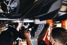 Load image into Gallery viewer, MBRP Ford Mustang 2.3L Ecoboost 3in Cat-Back Exhaust w/ Quad Carbon Fiber SS Tips - T304