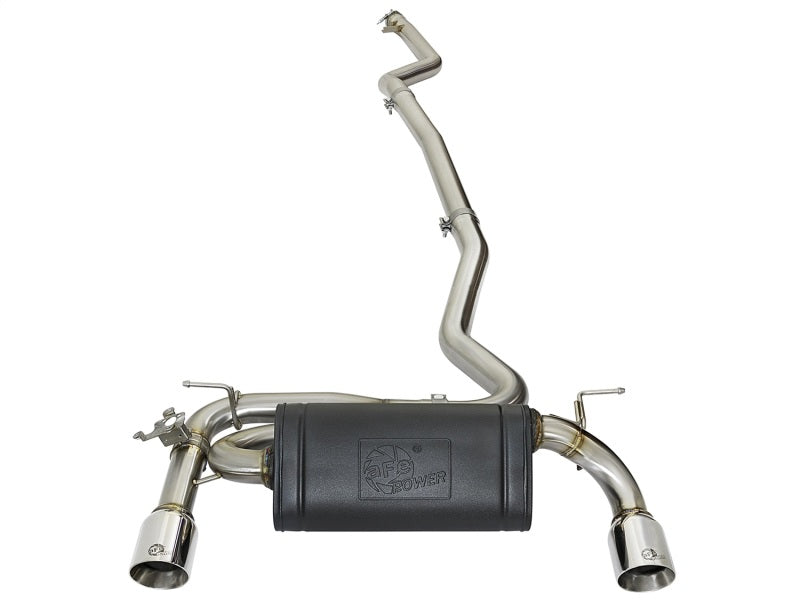 afe POWER MACH Force-Xp 2016+ BMW 340i/340ix/ 3.0L 304 SS Cat-Back Exhaust System