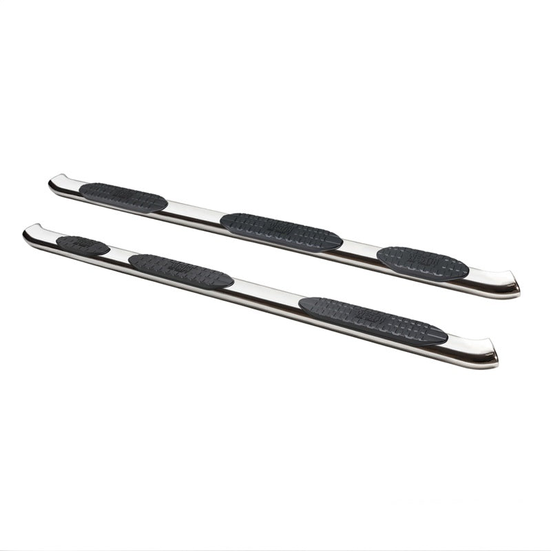Westin 19+ Ram 1500 Quad Cab w/ 6.5ft Bed PRO TRAXX 5 W2W Oval Nerf Step Bars - Stainless Steel