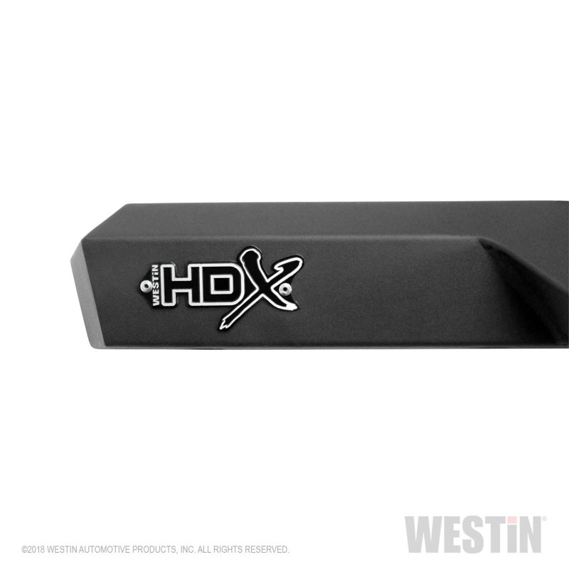 Westin 18+ Jeep Wrangler JL Unlimited 4DR HDX Drop Nerf Step Bars - Textured Black