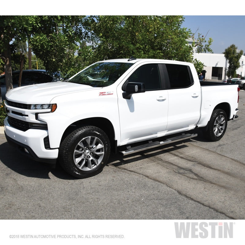 Westin Chevrolet Silverado/Sierra 1500 Crew Cab R5 Nerf Step Bars - SS