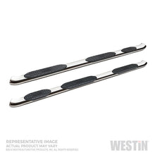 Load image into Gallery viewer, Westin Chevrolet Silverado Crew Cab PRO TRAXX 5 W2W Oval Nerf Step Bars - Stainless Steel